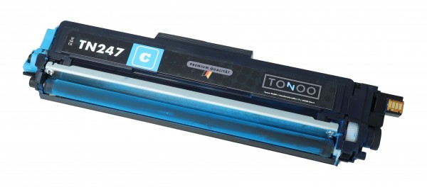 Tonoo® Toner ersetzt Brother TN247C | XL | Cyan