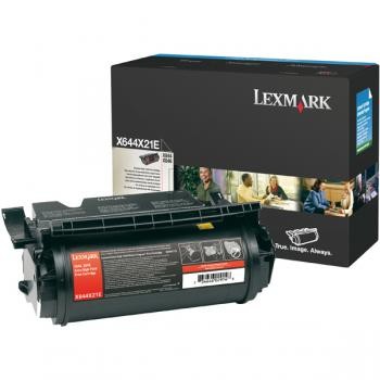 Original Lexmark X644X21E Toner Schwarz