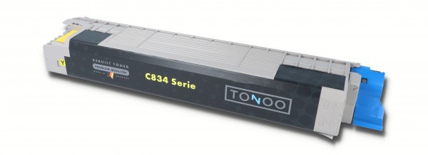 Tonoo® Toner ersetzt OKI C834 | C844 | C834nw | C834dnw | C844dnw | 46861305 Gelb XL