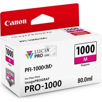 Canon PFI-1000 M magenta Tintenpatrone