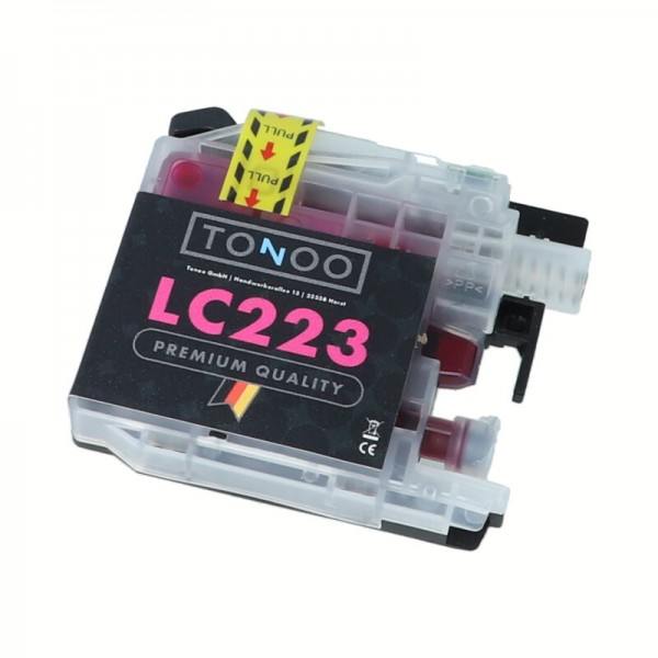 Tonoo® Tinte ersetzt Brother LC223M Magenta
