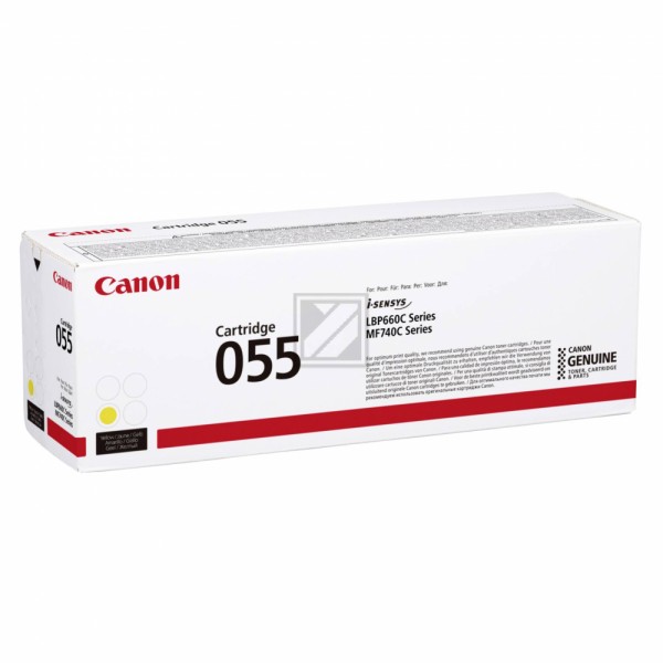 Canon 055 Y gelb Toner