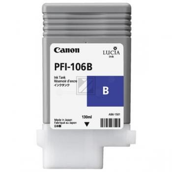 Original Canon PFI106B | 6629B001 Tinte Blau