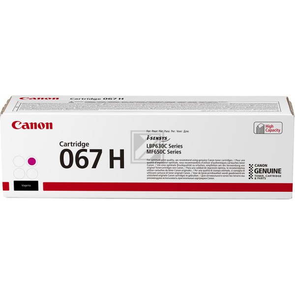 Original Canon 067H | 5104C002 Toner Magenta XL