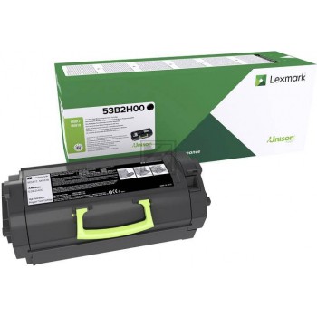 Original Lexmark 53B2H00 Toner Schwarz