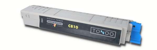 Tonoo® Toner ersetzt OKI C800 | C810 | C830 | 44059105 Gelb