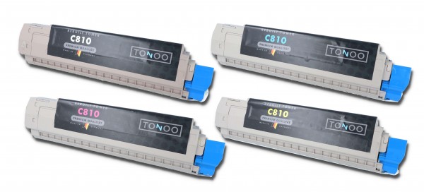 Tonoo® Toner ersetzt OKI C800 | C810 | C830 | Spar Set