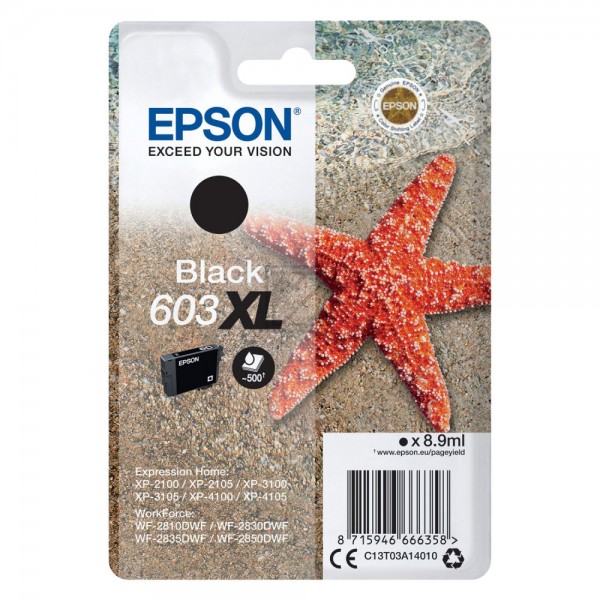 EPSON 603XL schwarz Tintenpatrone