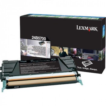 Original Lexmark 24B5700 Toner Schwarz