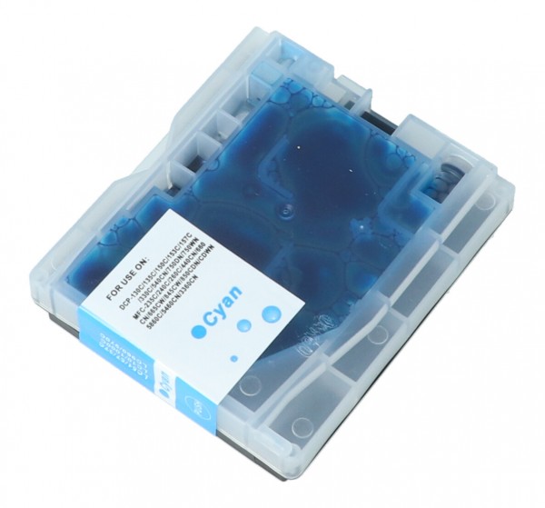 Tonoo® Tinte ersetzt Brother LC970C Cyan XL