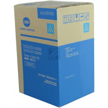 Original Konica Minolta TNP81C | AAJW451 Toner Cyan