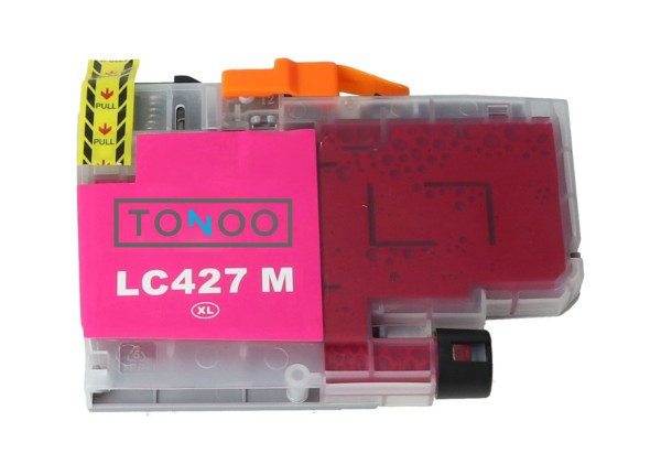 Tonoo® Tinte ersetzt Brother LC427XLM Magenta XL