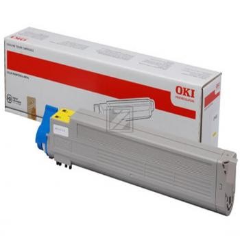 Original OKI 43837129 Toner Gelb