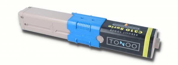 Tonoo® Toner für OKI MC362dn | MC352dn | C310dn | MC361dn | MC351dn | C331 | C330 | 44469704 Gelb