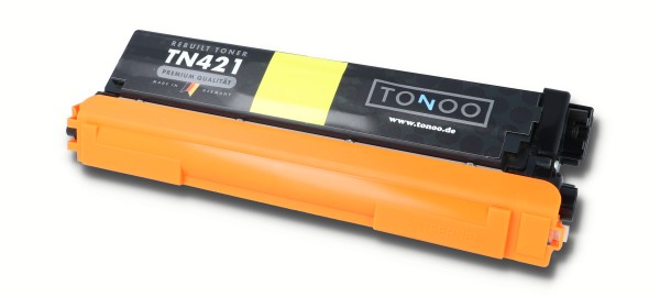Tonoo® Toner ersetzt Brother TN421Y Gelb