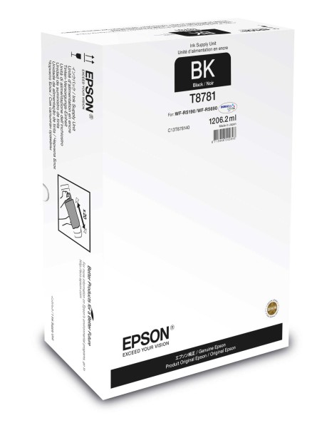 Original Epson T8781 | C13T878140 Tinte Schwarz XL