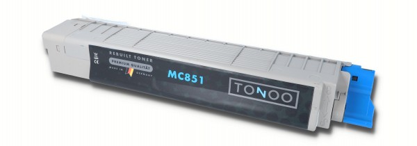 Tonoo® Toner ersetzt OKI MC851 | MC861 | 44059167 Cyan