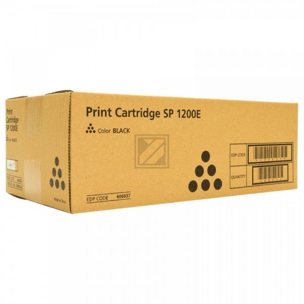 Original Ricoh Type SP1200E | 406837 Toner Schwarz