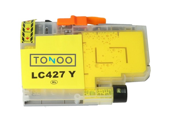 Tonoo® Tinte ersetzt Brother LC427XLY Gelb XL
