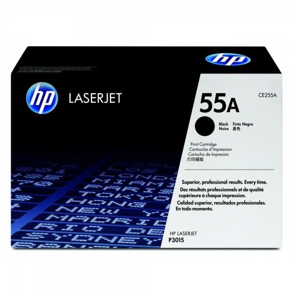 Original HP CE255A / 55A Toner Schwarz