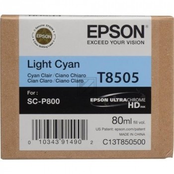 EPSON T8505 Light Cyan Tintenpatrone