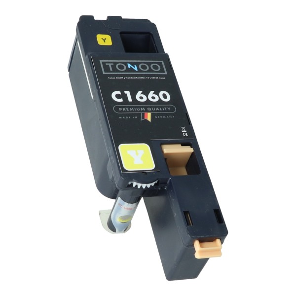 Tonoo® Toner ersetzt Dell C1660w | 59311131 | XY7N4 | V53F6 | Gelb