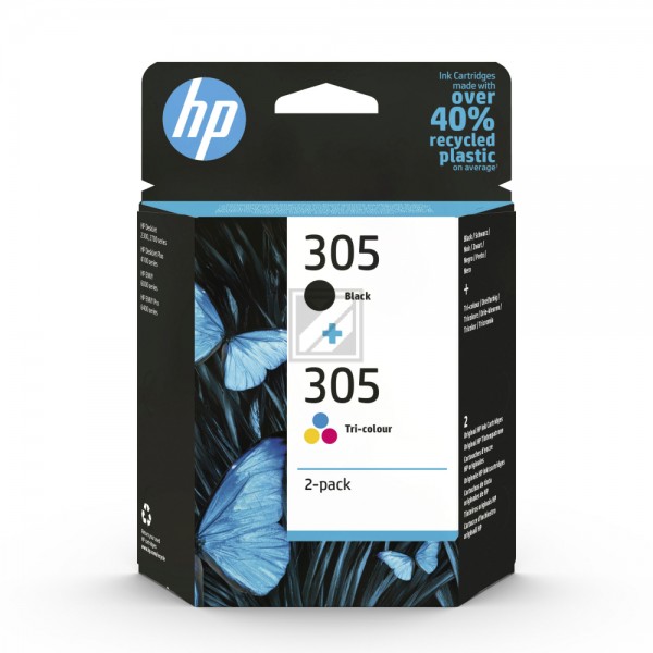 Original HP 305 | 6ZD17AE Tinte BK/C/M/Y