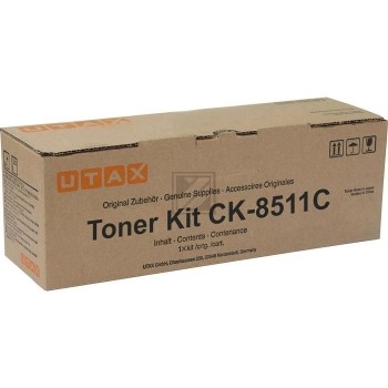 Original UTAX CK8511C | 1T02L7CUT0 Toner Cyan
