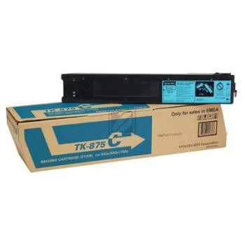 Original Kyocera TK875C / 1T05JNANL0 Toner Cyan