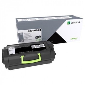 Original Lexmark 53B0HA0 Toner Schwarz