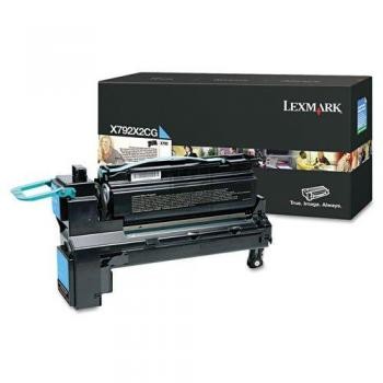 Original Lexmark X792X2CG Toner Cyan