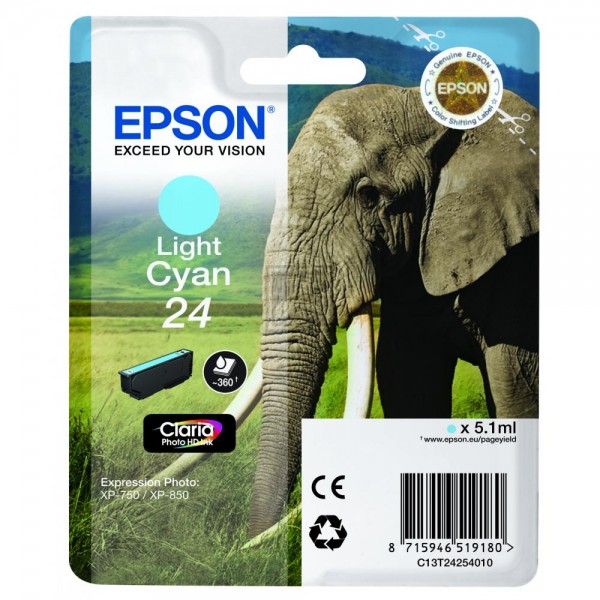 EPSON 24 / T2425 light cyan Tintenpatrone