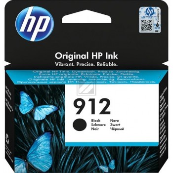 Original HP 3YL80AE / 912 Tinte Schwarz