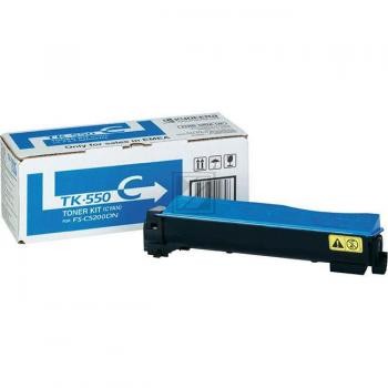 Original Kyocera TK550C / 1T02HMCEU0 Toner Cyan