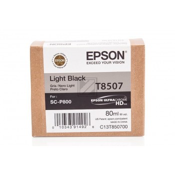 EPSON T8507 Light Schwarz Tintenpatrone