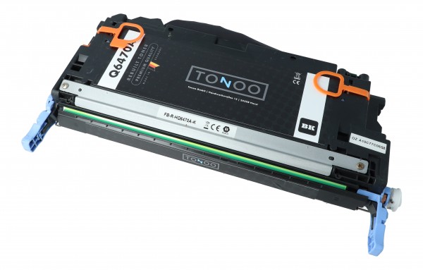 Tonoo® Toner ersetzt HP Q6470A | 501A Schwarz