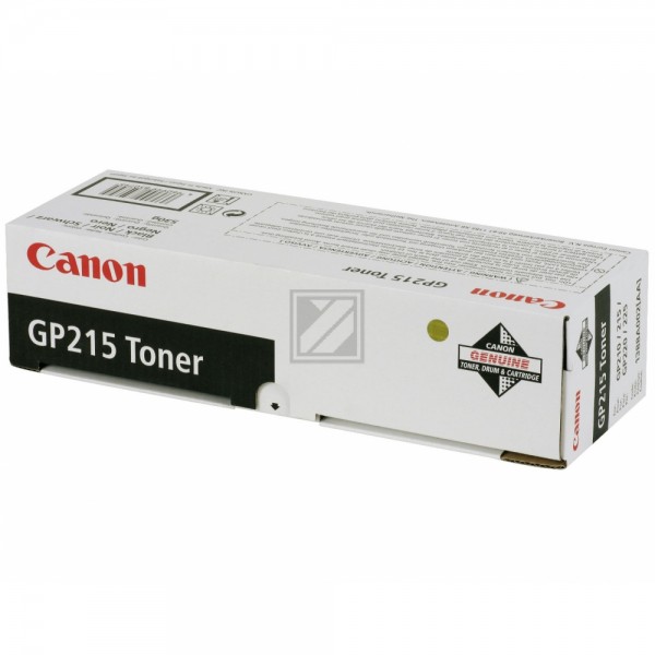 Original Canon GP215 | 1388A002 Toner Schwarz
