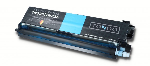 Tonoo® Toner ersetzt Brother TN326C Cyan XL