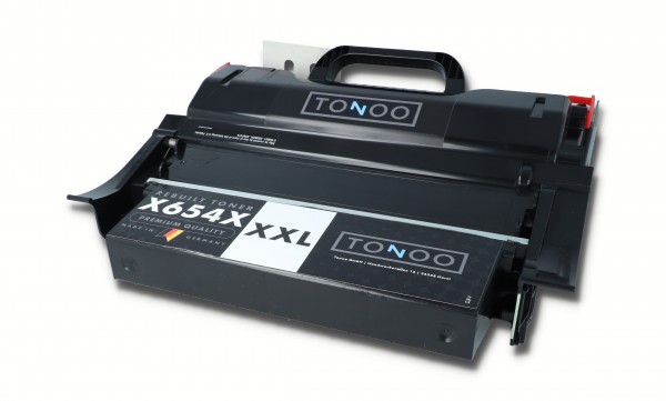 Tonoo® Toner ersetzt Lexmark X654X11E | X654X21E Schwarz