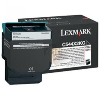 Original Lexmark C544X2KG Toner Schwarz