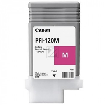Original Canon 2887C001 / PFI120M Tinte Magenta