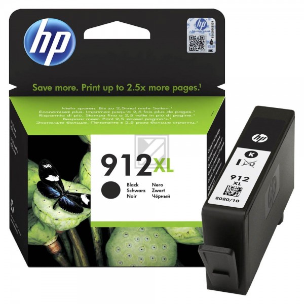 Original HP 912XL | 3YL84AE Tinte Schwarz