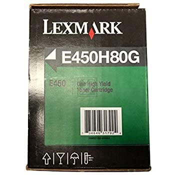 Original Lexmark E450H80G Toner Schwarz