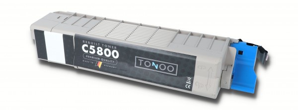 Tonoo® Toner ersetzt OKI C5800 | C5900 | 43324424 Schwarz