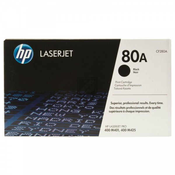 Original HP CF280A / 80A Toner Schwarz