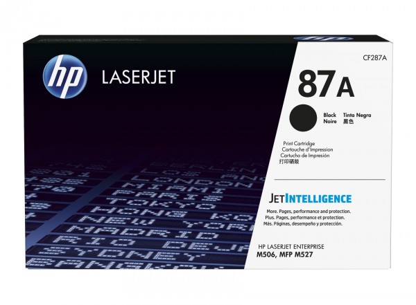 Original HP CF287A / 87A Toner Schwarz