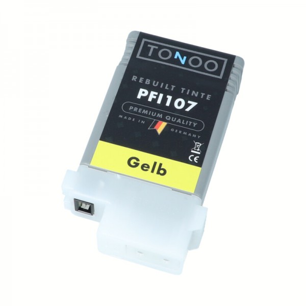 Tonoo® Tinte ersetzt Canon 6708B001 | PFI107Y Gelb